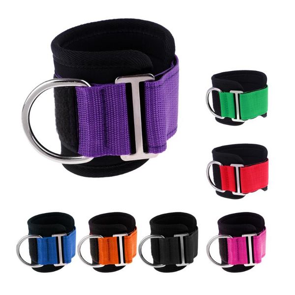 

professional ankle anchor strap ankle wrist wrap for weight lifting yoga pilates exercise stretch fitness gym cable attachment