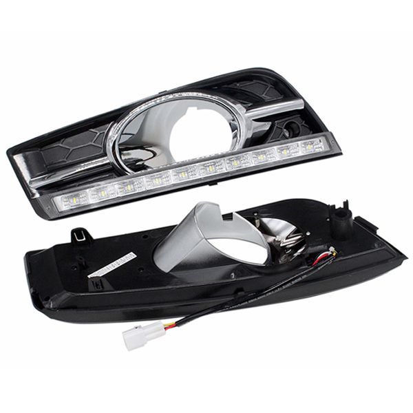 

led daytime running light drl for cruze (2009-2012) drl fog lamp with turn signal dimmed light