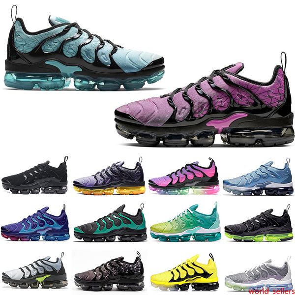 

2020 tn plus runner sneakers geometric active fuchsia running shoes black bumblebee requin spirit teal cool grey vapors women mens trainers