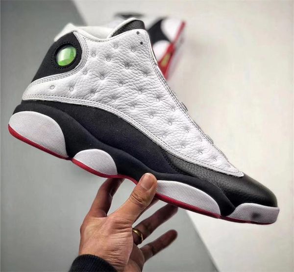 

2020 release 13 he got game 13s black white xiii casual shoes for men women authentic true red 414571 -104 real carbon fiber with box