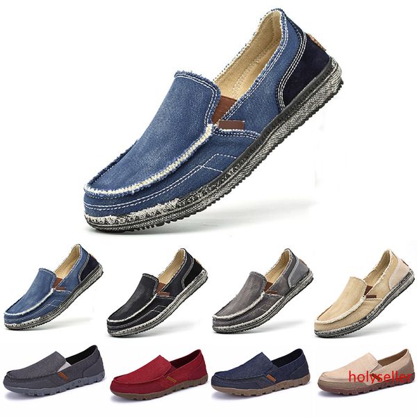 

men s casual shoes espadrilles triple black white beige wine red khaki breathable outdoor jogging walking shoes main8