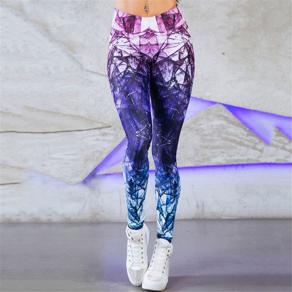 

women leggings fitness sport yoga pants colorful printed quick dry gym workout tights jogging running clothes, White;red