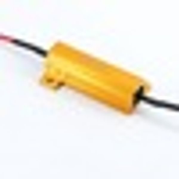 

4 pcs 50w 6ohm load resistor turn signal flash rate blink light indicator error