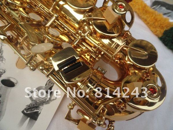 Suzuki AS-700 Alto Mib Tune Sassofono Ottone Lacca dorata Superficie Sassofono Nuovo arrivo Professionale E Flat Sax Strumento Spedizione gratuita