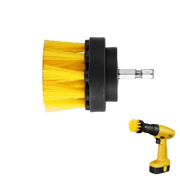 

2 inch drill power scrub clean brush leather plastic wooden furniture