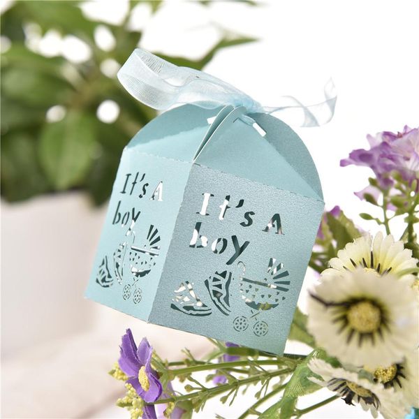 

50pcs baby shower партия коробка конфет свадебные конфеты коробка украшения