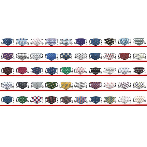 

new fashion team mask baseball basketball football waterproof breathable masks mask men's women's multi-function anti dust mask