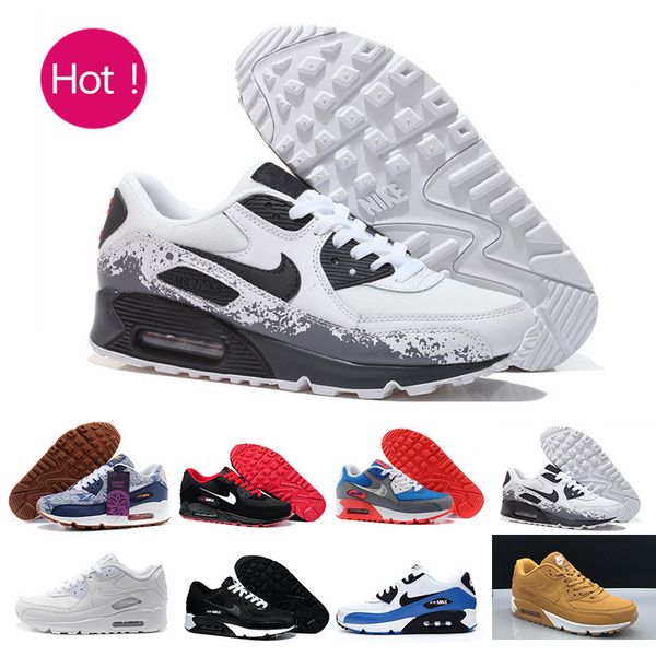 

2017 running shoes cushion 90 kpu mens womens classic 90 casual shoes trainers sneakers man walking sports tennis shoe if8jf