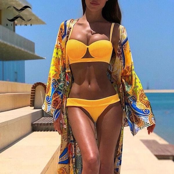 

bikinx brazilian micro bikinis 2019 woman biquini push up swimwear women swimsuit ribbed white bathing suit summer swimming