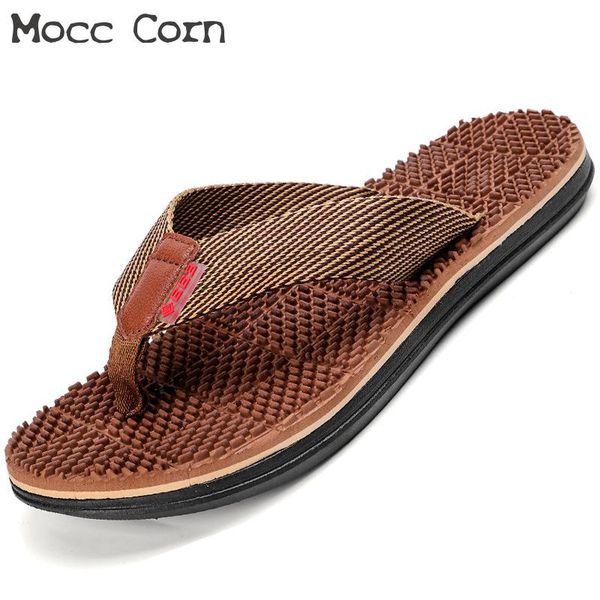 

flip flops men outdoor non slip slippers summer man sandals beach shoes massage slippers male fashion slides bath slipper terlik, Blue;gray
