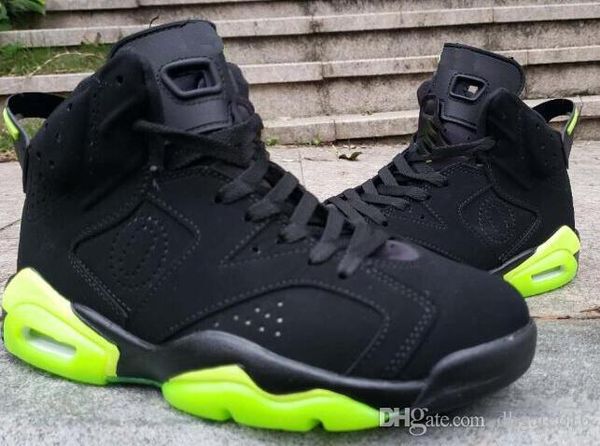 

mens jumpman 6s basketball shoes retro j6 oregon ducks black green wings blue suede aj6 air flights sneakers boots