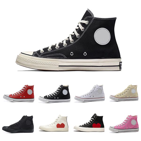 

chuck 1970s all stars big eyes high cut canvas casual shoes black white orange blue red mens women fashion skateboard designer sneakers