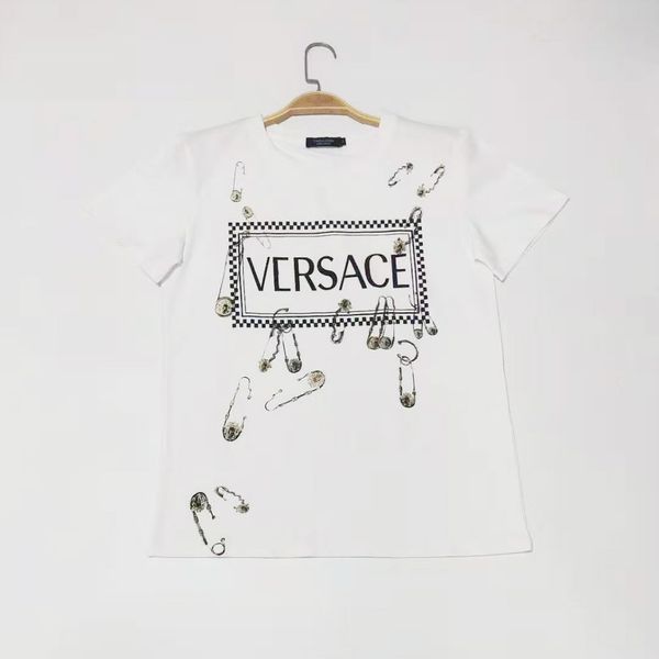 

912 2019 autumn brand same style t shirts womens clothes white letter women's cotton fashion xiuyige