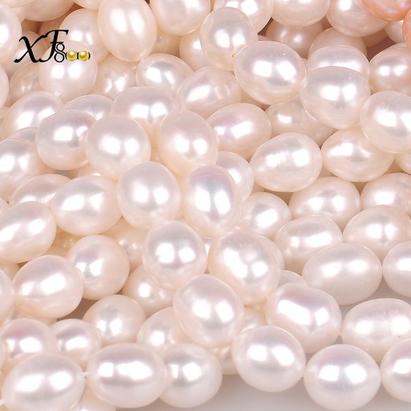 

xf800] pearl beads for jewelry making natural fresh water pearl jewelry fine jewelry 8-9 mm colar loose gemstones diy[b109] t200507, White