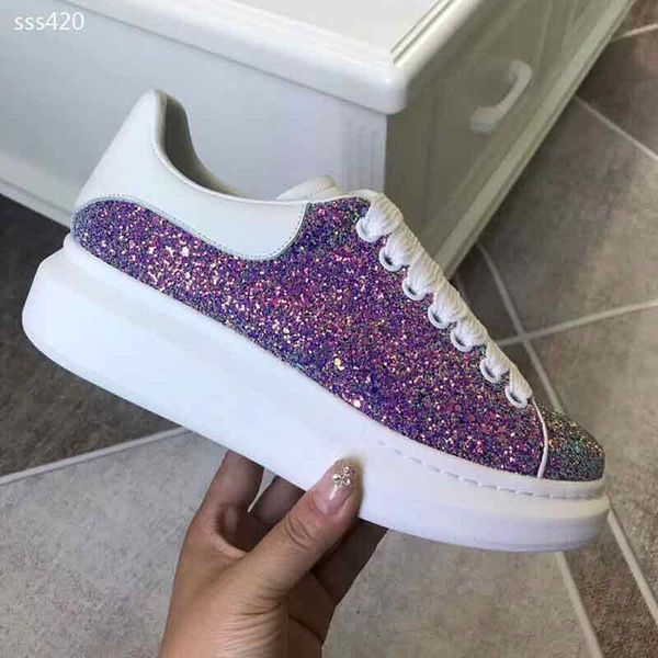 

new arrival women platform casual shoe shoe fashion shoes leather lace up chaussures oversized sneakers white black size 35-40 type5