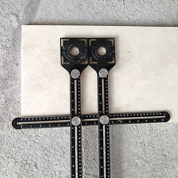 

multi angle измерительной линейки протракторы регулируемой линейка напольной плитка hole locator стекла деревообрабатывающий универсальный п