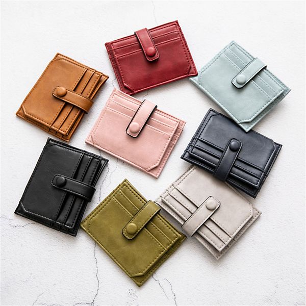 

men women wallet for coin purse card holder female id card holder hasp small leather wallets and purses carteira feminina, Red;black