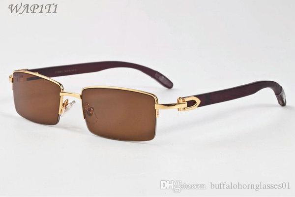 

wood sunglasses for women fashion polairzed wooden glasses uv400 semi rimless sunglasses man sun glasses come with boxes case, White;black