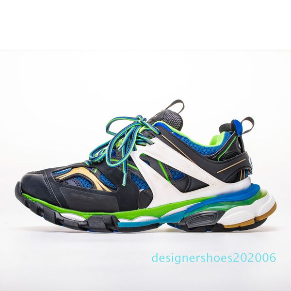 

paris designer triple s track 3.0 release tess s paris gomma maille black low track 3m casual shoes clunky designer sneaker with box d06