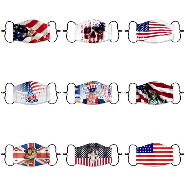 

designer mask men women cotton dustproof mouth face mask anime cartoon lucky bear muffle mouth masks #6801