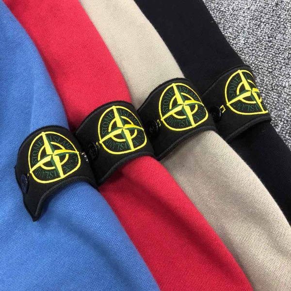 

stones islands luxury fashion jacket andes mens designer hoodie classic insignia logo street hip hop limited edition custom trend coats, Black;brown
