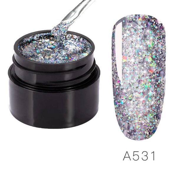 

5ml nail glue strobe diamond glue nail polish shiny diamond uv shining jewelry