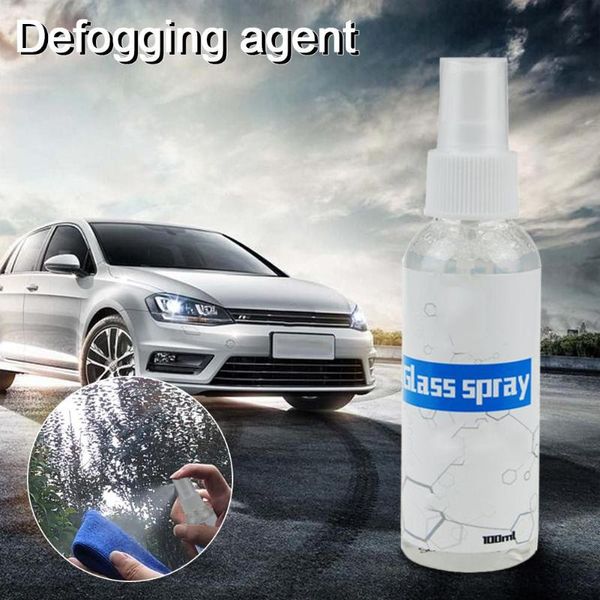 

100ml home car dual-use windshield anti-fog agent long-lasting clear window windshield bathroom mirror defogging agent