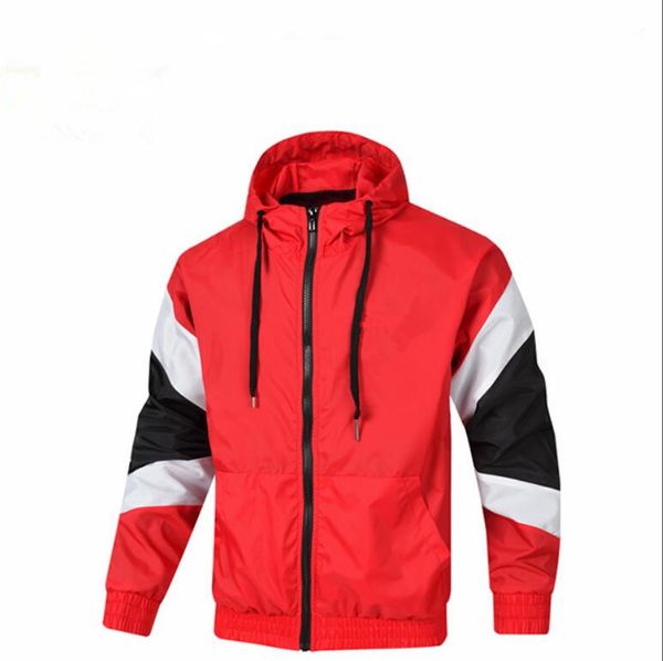 

adidas jacket adidas мода mew mens дизайнер весна мужчины марка ветровка осень новая мода куртка мужская с капюшоном повседневные куртки муж, Black;brown