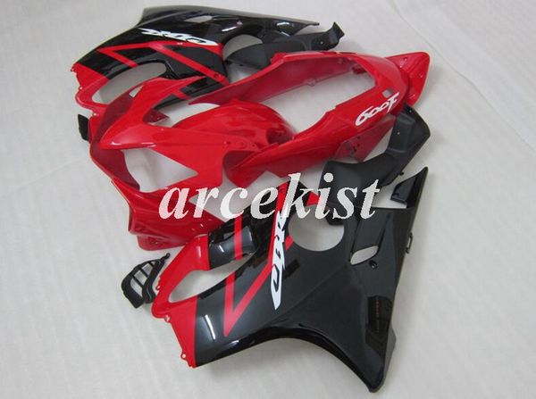 

injection mold new abs motorcycle fairings set fit for honda cbr600 f4i 2004 2005 2006 2007 04 05 06 07 fs bodywork set red black