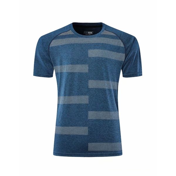 

men workout t shirts quick dry breathable gym fitness shirt running short sleeve t shirt training sportswear bodybuilding, Black;blue