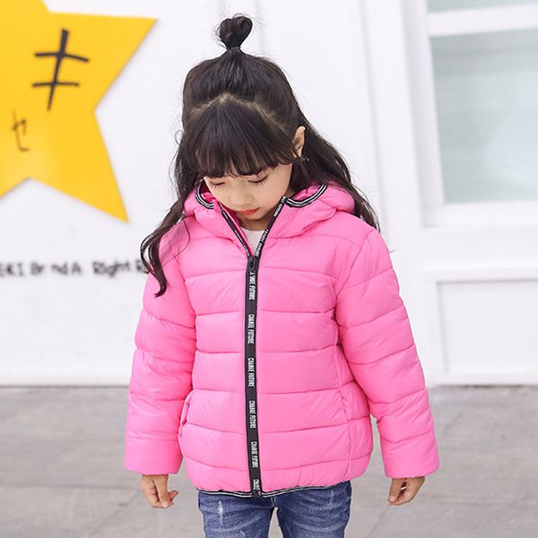 

children's cotton-padded jacket light down cotton 2019 children's clothing boy's and girls' cotton-padded winter clothin, Blue