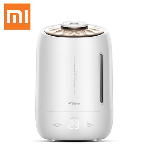 

xiaomi deerma air humidifier household aroma oil diffuser air purifying mist maker smart touch screen home mini humidifier
