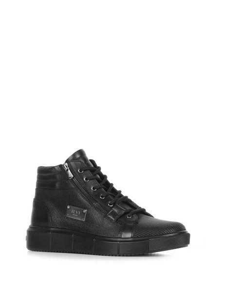 

cabel men's boot black leather