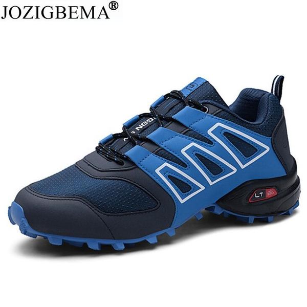 

men hiking shoes waterproof boots men sneakers mountain athletic air thick-soled wear zapatos big size 39-47 trekking shoes