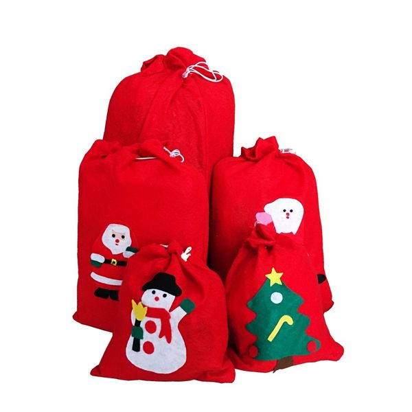 

christmas gift bags santa claus bags christmas eve gift manufacturers wholesale supplies