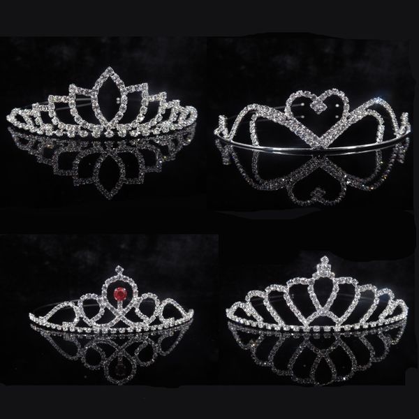 

2018 new fashion luxury crystal bridal headwear crown tiaras light diadem tiaras for women bride wedding accessories
