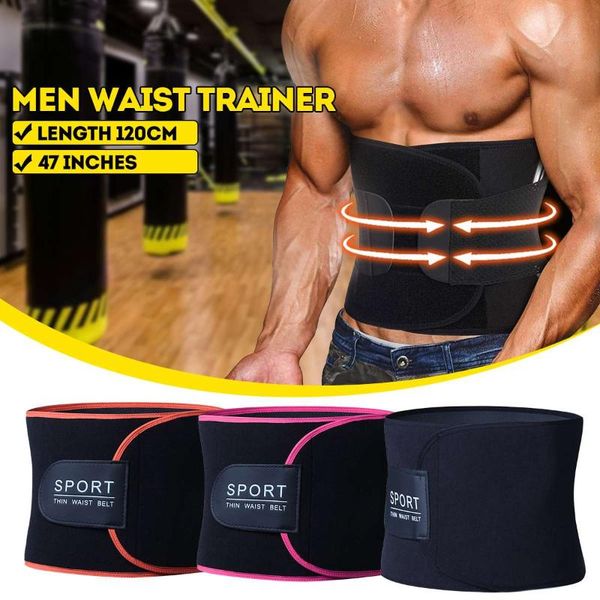 

мужчины регулируемой талии поддержка талия trainer пояс сауна пот жир burnertummy похудение shaper корсет shapewear, Black;gray