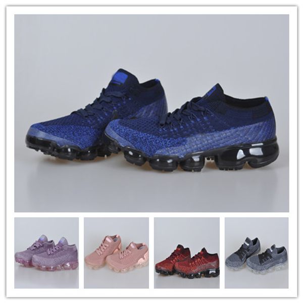 

box) new arrival childrens 2019 running shoes kids fashion oudoor training sports shoes size 28-35, Black