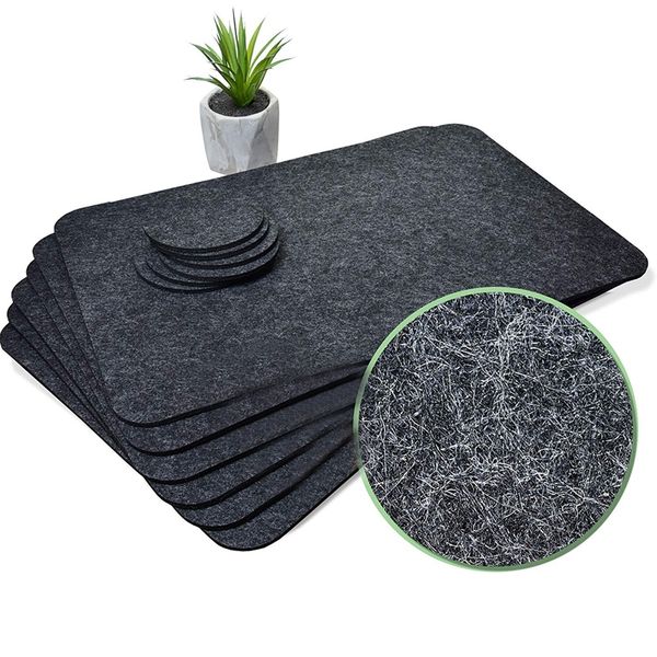 

обеденный стол placemat 6-piece set mat и 6 подстаканники drink-кухня placemat с coaster-12 наборы маты колодки