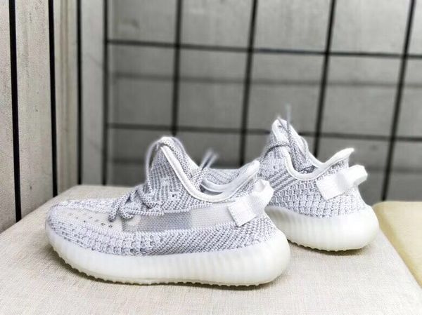 

2020 New Kids Детская обувь yezzy yezzy Мальчики малышей обувь кроссовки Спорт Кроссовки Кроссовки размер 28-35