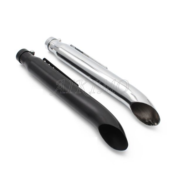 

universal motorcycle exhaust muffler pipe tip retro vintage rear pipe tube for bobbers