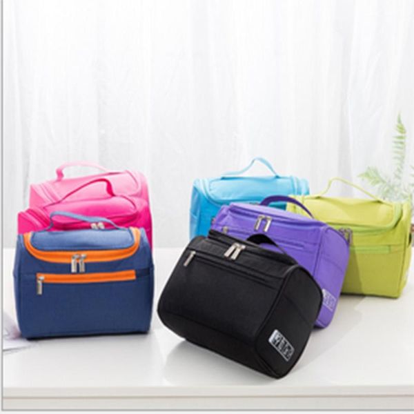 

travel storage bag female waterproof men portable hook wash bag