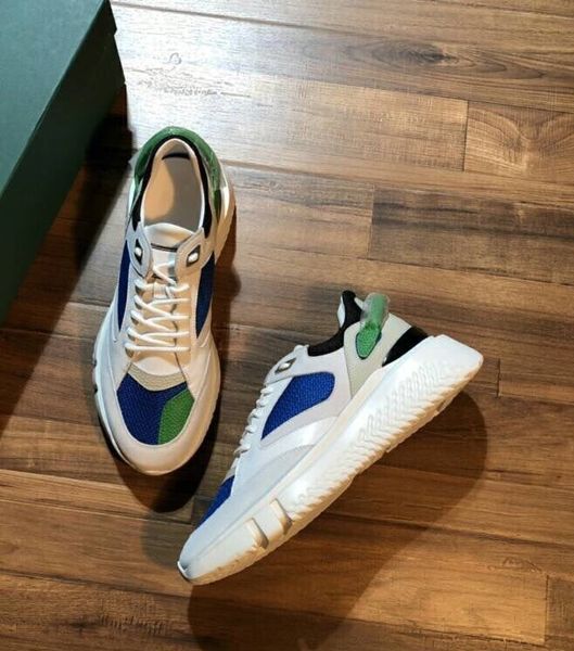 

2019 ventilation new original box genuine leather run away designer sneakers casual shoes women shoes trainers men mixed color size 38-45, Black