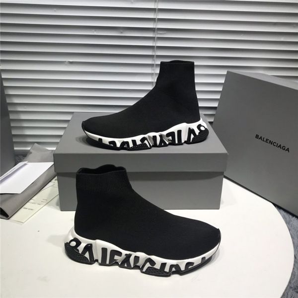 

women boots stretch sock boots woman sequined cloth bling women shoes casual flats shoes female single fashion woven shoes 04, Black