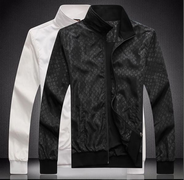 

mens designer jackets jackets with pocket decoration printed jacke louÃ¬s vuÃ¬ttÃµn youthful popularity jackets for men, Black;brown