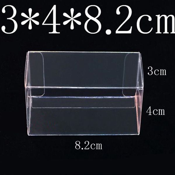

82*40*30mm pvc clear matchbox tomy toy car model 1/64 tomica wheels dust proof display protection box 100pcs