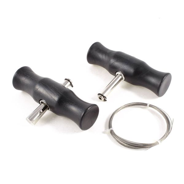 

automobile glass window handle disassembly tool silver + black