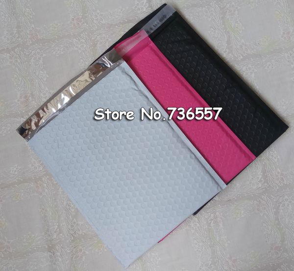 

10pcs pink white black 23.5x28+4cm poly bubble mailer padded envelope self seal mailing bag bubble envelope shipping