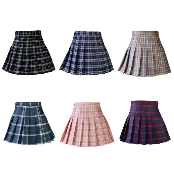 

spring fashion girls pleated skirt high waist new year baby clothes school style skirt kawaii girls skirts