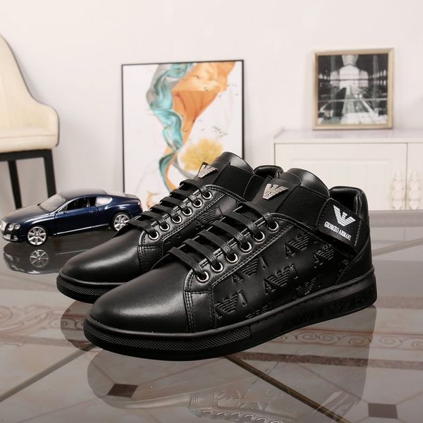 

2020 sports shoes chain reflex sports luxury casual shoes men's coach lightweight embossed sole belt box qazx, Black